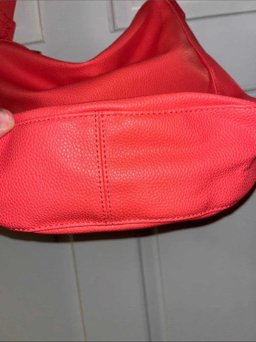 Jewell by Thirty-One  Hobo Shoulder Bag in Coral Orange
